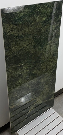 Керамогранит Риальто Нобиле зеленый темный лаппатированный обрезной 60x119,5 фото 4