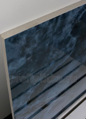 Керамогранит Сен-Тропе синий лаппатированный обрезной 60x60 фото 4