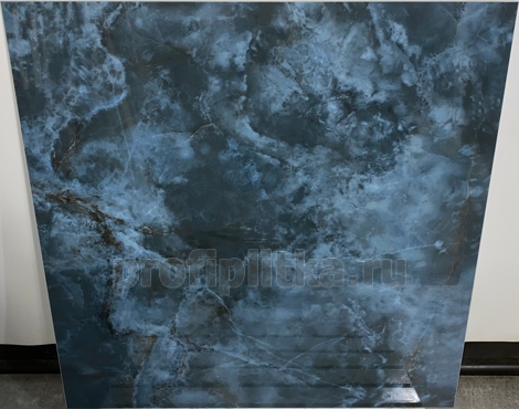 Керамогранит Сен-Тропе синий лаппатированный обрезной 60x60 фото 5