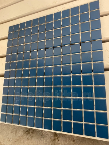 Мозаика Темари синий матовый фото 4