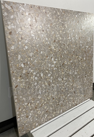 Керамогранит Терраццо беж обрезной 60x60 фото 2