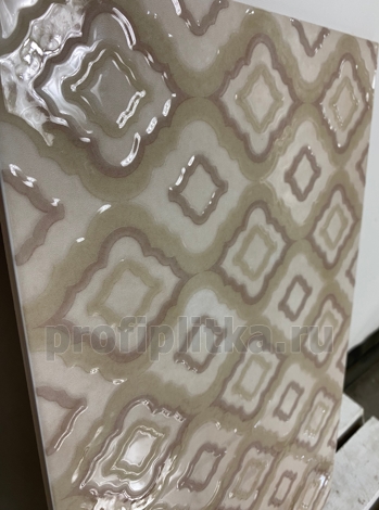 Декор Винетта глянцевый 25x40 фото 4