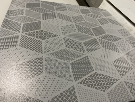 Плитка Тренд 7П напольная белая 40x40 фото 4