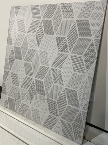 Плитка Тренд 7П напольная белая 40x40 фото 6