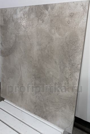 Керамогранит Турин 1 серый подполированный 60x60 фото 6