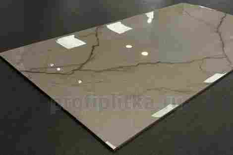 Керамогранит Aura Brown Polish 60x120 фото 2
