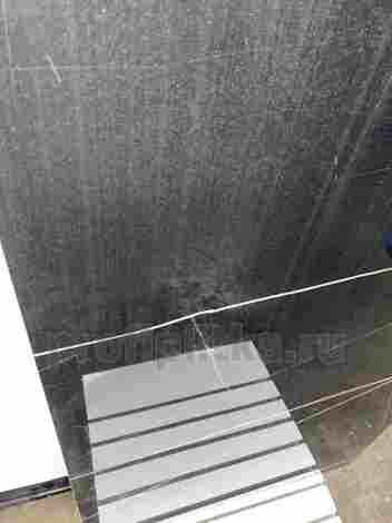 Керамогранит Kristal Nox Black Rect Polish Nano 60x120 фото 6