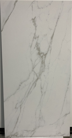 Керамогранит Calacatta Bianco Pro белый матовый 60x120 фото 5