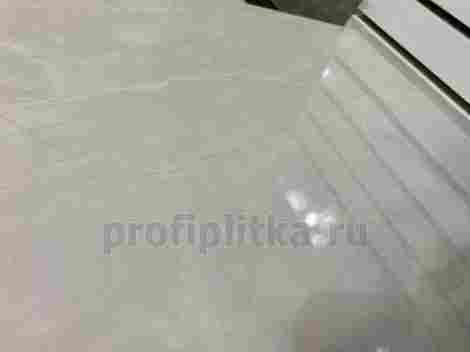 Плитка Pulpis bianco глянцевый обрезной 40x80 фото 4