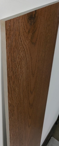 Керамогранит Wenge Rasperry коричневый Матовый Структурный 20x120 фото 3