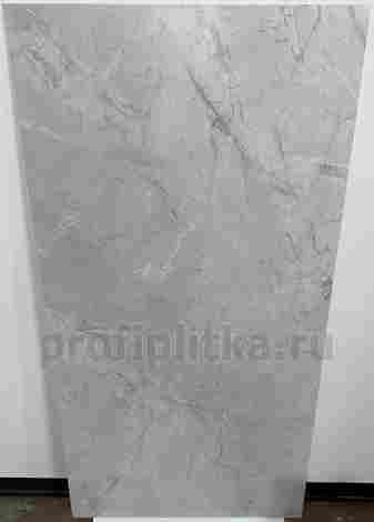 Керамогранит Zorani Bianco светло-серый Сатинированный Карвинг 60x120 фото 4