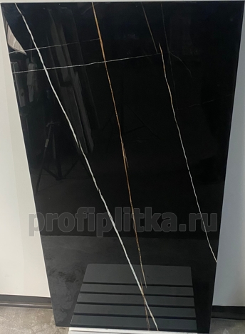 Керамогранит Sahara Noir суперполированный 60x120 фото 5