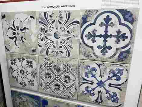 Керамогранит Anthology white 20x20 фото 2
