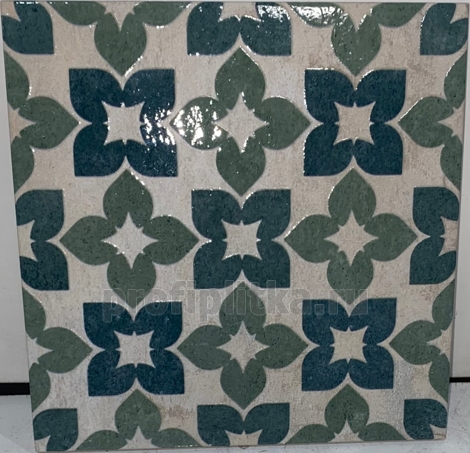 Декор Meraki Soul Green 20x20 фото 5