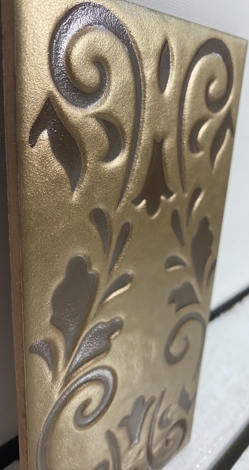 Декор Velvet Decor gold 10x20 фото 4