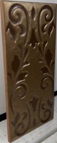 Декор Velvet Decor gold 10x20 фото 2