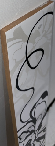 Бордюр Монро черный 7,5x40 фото 3