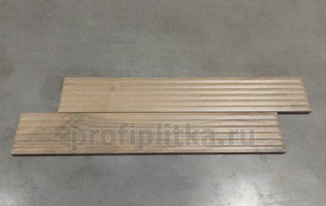Фасадная плитка Carrizo wood elewacja struktura stripes mix mat 6,6x40 фото 3