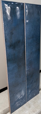 Плитка Monpelli Blue Mix struktura polysk 6,5x29,8 фото 2