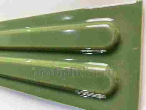 Плитка Monpelli Olive struktura D polysk 6,5x29,8 фото 6