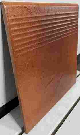 Ступень Taurus Brown рефленая простая структурная 30x30 фото 2