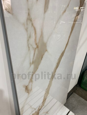 Керамогранит Warm Wind Gold rekt poler 59,8x119,8 фото 4