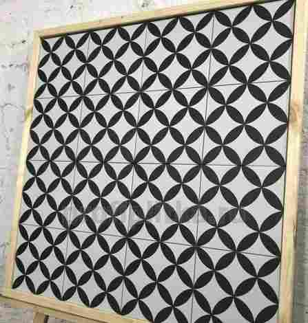 Керамогранит Circle Black Pre. 45x45 фото 2