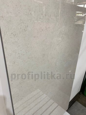 Керамогранит Mistic Light Grey Gloss 60x120 фото 4