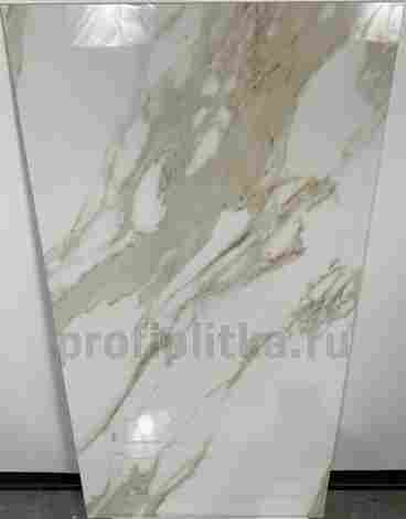 Керамогранит Etoile Creme glossy 6mm 60x120 фото 5