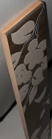 Бордюр Доминикана коричневый 5x33 фото 3