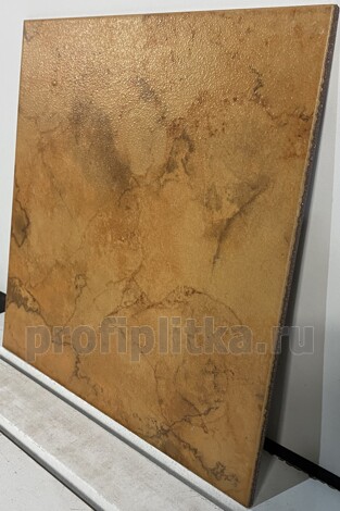 Плитка Мрамор коричневая темная 33x33 фото 2