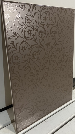 Плитка Райский сад коричневая 33x44 фото 2