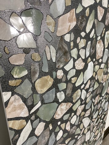 Керамогранит Gemstone Dark Shards Lux 60x120 фото 4