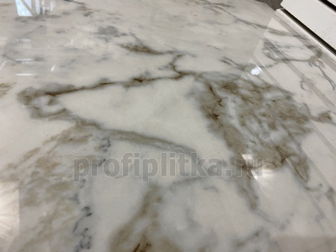 Керамогранит Marble-X Бреча Капрайа Белый 7ФЛПР Полированный 60x120 фото 4