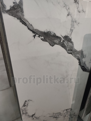 Керамогранит Panda Marble White polished 60x120 фото 3