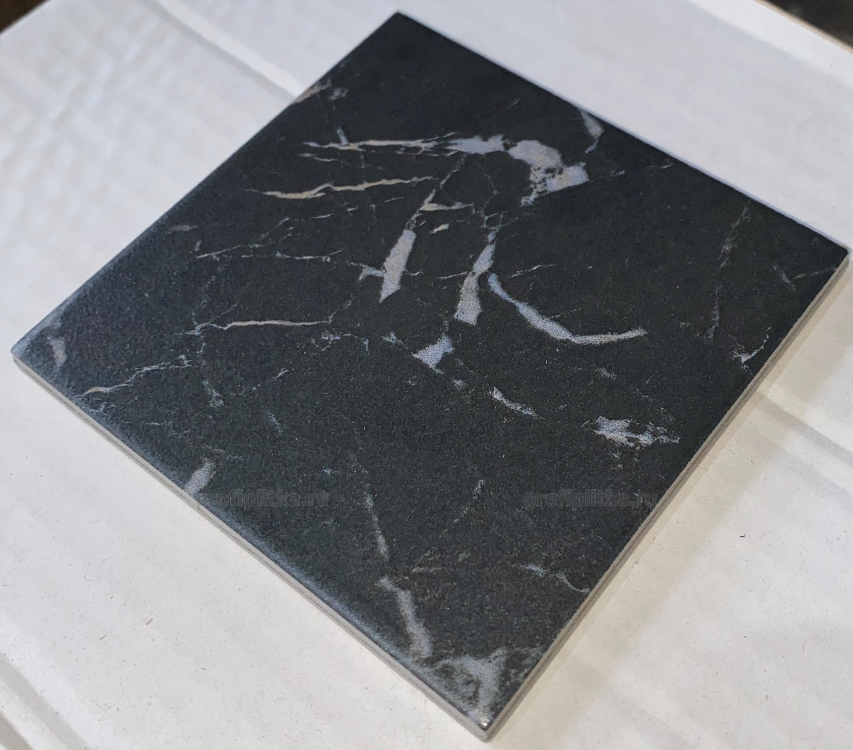 Декор Kerama Marazzi Сансеверо напольный черный 9,8x9,8 (1268HS
