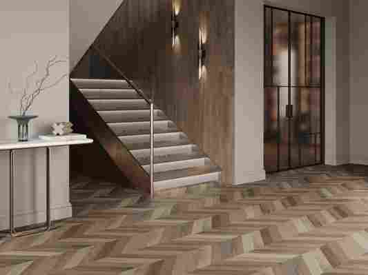 Коллекция Wood Latina Brown Chevron M