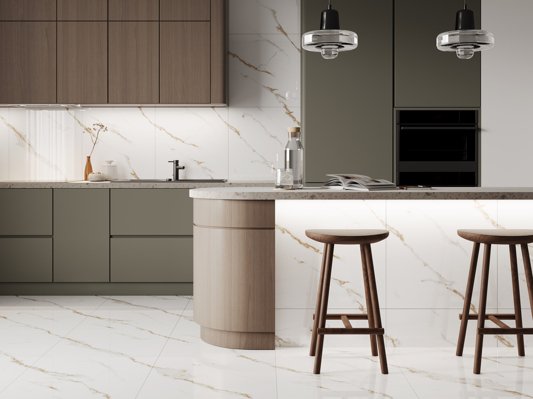 Коллекция Calacatta Sharp Gold фото 2