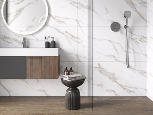 Коллекция Calacatta Sharp Silver фото 1