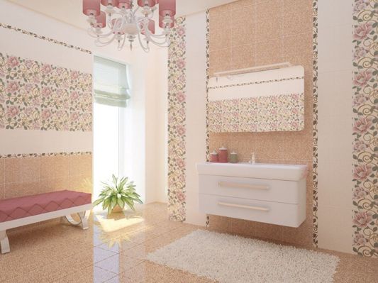 Цветы в мозаике Цветы в мозаике
