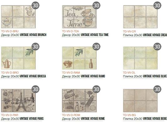 Коллекция Vintage Voyage фото 3