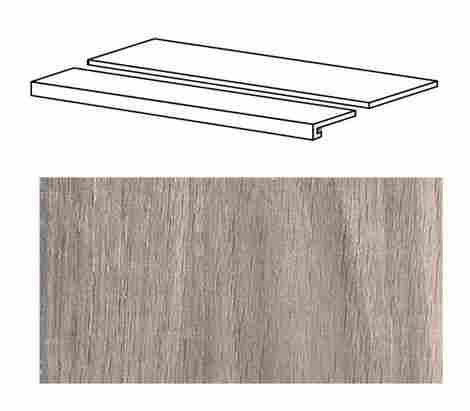 Ступень Comp. gradone top soleras grigio rett. 36,5x120