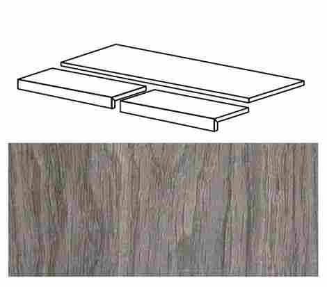 Ступень Comp. Scalino soleras antracite rett. 35x80