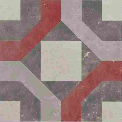 Декор Docks Dec. Combi 4 Gri/Rosso Rett. 30x30