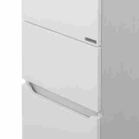 Акватон Дакота Шкаф-пенал напольный с корзиной для белья фото 5