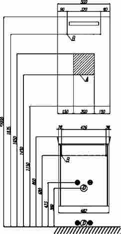 Акватон Йорк 50 Зеркало с подсветкой фото 2