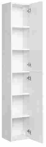 Акватон Йорк Шкаф-пенал подвесной Белый/Выбеленное дерево фото 3