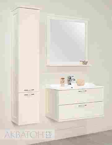 Акватон Леон 80 зеркало, дуб белый фото 3