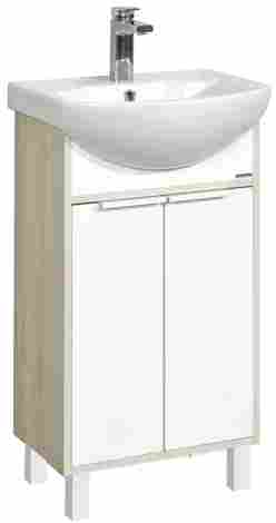 Акватон Рико 50 Тумба напольная с раковиной Смайл 50 фото 5