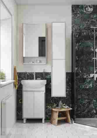 Акватон Рико 50 Тумба напольная с раковиной Смайл 50 фото 7